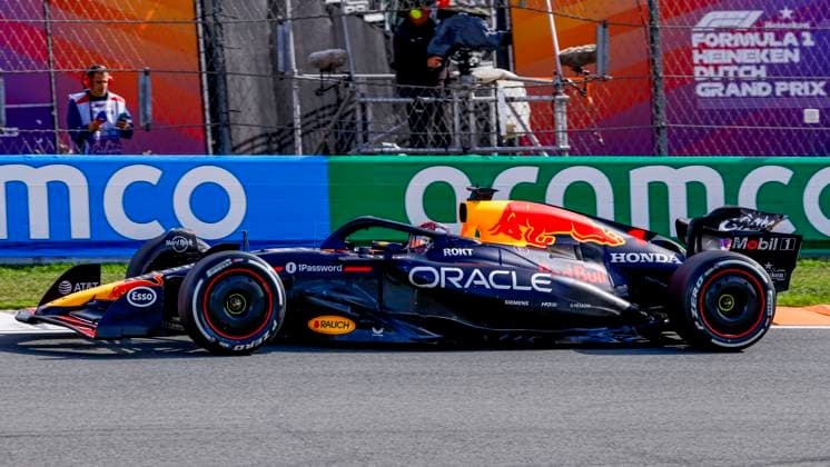 Max Verstappen of the Netherlands and Oracle Red Bull Racing during the Free Practice of the Formula 1 Heineken Dutch Grand Prix 2025 on Day 1 at Circuit Zandvoort on August 29, 2025 in Zandvoort, Netherlands Photo by Marcel ter Bals DeFodi Images
