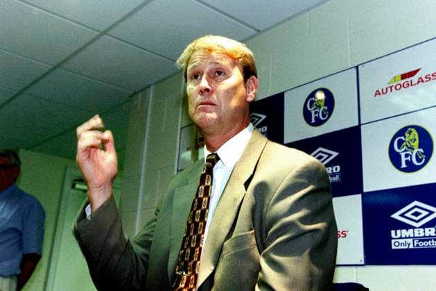 980917 Football, Cup Winners Cup, Chelsea Helsingborg, 1 0 Age Hareide, coach in Helsingborg  Copyright: BILDBYRAN BB980917BB052