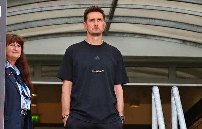 29 08 2025, xmohx, Soccer 2 Bundesliga, 1 FC Nuernberg SC Paderborn 07 v l Coach Miroslav Klose Nuremberg DFL DFB REGULATIONS PROHIBIT ANY USE OF PHOTOGRAPHS as IMAGE SEQUENCES and or QUASI VIDEO Nuernberg