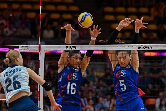 Volleyball, Women, World Championship, Japan - Thailand