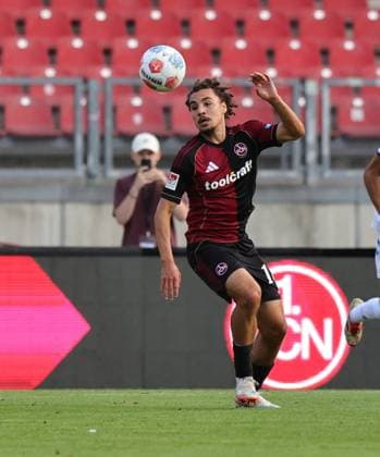 29 08 2025 Soccer Season 2025 2026 2 Soccer Bundesliga 04 Matchday 1 FC Nürnberg FCN Club SC Paderborn 07 SCP Sportfoto Zink DaMa xdaxmax DFL regulations prohibit any use of photographs as image sequences and or quasi video only for editorial use Rafael Lubach 18, 1 FC Nürnberg FCN Freisteller Einzelbild