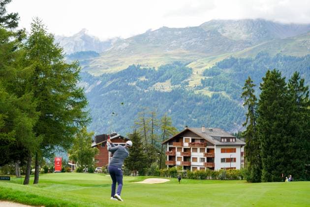 Golf, European Masters in Crans Montana