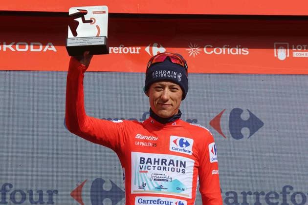 29-08-2025 Vuelta A Espana; Tappa 07 Andorra La Vella - Cerler; 2025, Bahrain - Victorious; Traeen, Torstein; Cerler; 