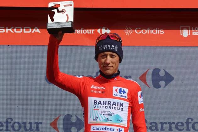 29-08-2025 Vuelta A Espana; Tappa 07 Andorra La Vella - Cerler; 2025, Bahrain - Victorious; Traeen, Torstein; Cerler; 