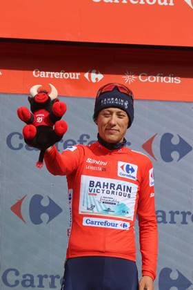 29-08-2025 Vuelta A Espana; Tappa 07 Andorra La Vella - Cerler; 2025, Bahrain - Victorious; Traeen, Torstein; Cerler; 