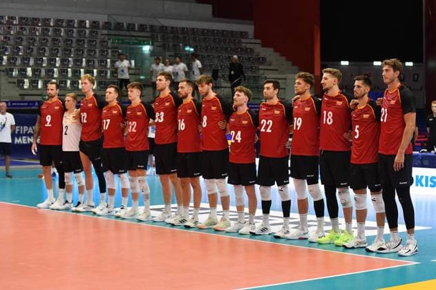 Foto IPP Massimo Rana Torino 29-08-2025 Pallavolo Fipav Cup Men Elite Germania - Olanda 2 set a 0 nella foto germania Italy Photo Press - World Copyright italy ITALY  Copyright: xR4924_italyphotopressx