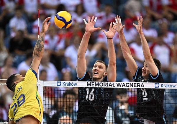Volleyball, Hubert Wagner Memorial, Brazil - Argentina