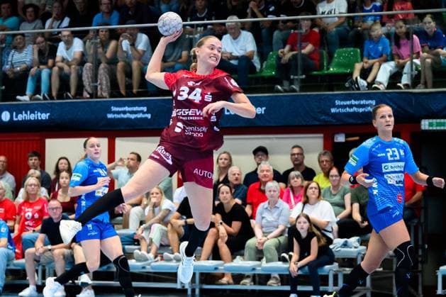 Handball Bundesliga Women, Sport Union Neckarsulm HSG Bensheim Auerbach Mia Ziercke Bensheim Neckarsulm Ballei Baden Württemberg Germany