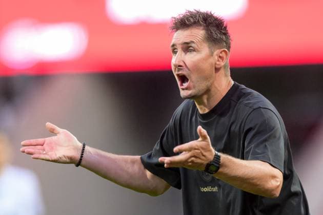 Soccer, 2 Bundesliga, 20250829, 1 FC Nürnberg SC Paderborn In the picture Coach Nuremberg Miroslav KLOSE Nuremberg Max Morlock Stadion Bayern Germany Copyright: Passion2Press MarkusxFischerx