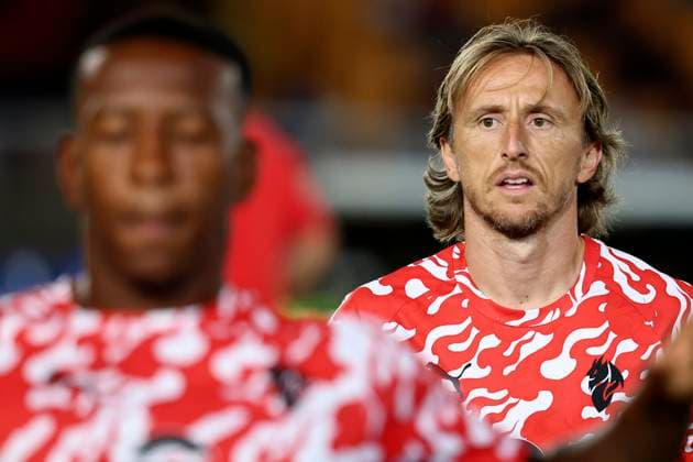 Luka Modric of AC Milan prior to the Serie A football match between US Lecce and AC Milan at Ettore Giardiniero - via del Mare stadium in Lecce (Italy), August 29th, 2025. CesarexPurini