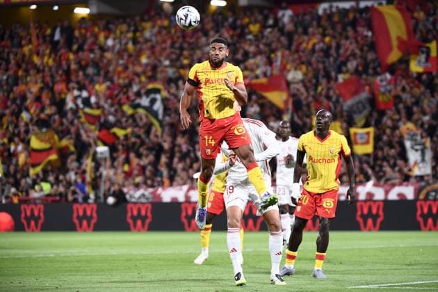 RC Lens v Stade Brestois 29 - Ligue 1 McDonald s 2025 2026 14 Matthieu UDOL (rcl) during the Ligue 1 McDonald s match between Lens and Brest at Stade Bollaert-Delelis on August 29, 2025 in Lens, France. Lens France  Copyright: xFEPx 776348119