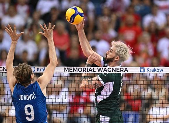 2025.08.29 Krakow Siatkowka 22 Memorial Huberta Jerzego Wagnera Polska - Serbia N z Tomasz Fornal Foto Norbert Barczyk PressFocus 2025.08.29 Krakow Volleyball 21 Hubert Jerzy Wagner Memorial Poland - Serbia Tomasz Fornal Credit: Norbert Barczyk PressFocus NEWSPIX.PL --- newspix.pl POLAND OUT! 