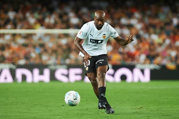 Dimitri Foulquier Valencia CF during the LaLiga EA Sports match between Valencia CF and Getafe CF at Estadio de Mestalla on August 29, 2025 in Valencia, Spain Photo by Maria Jose Segovia DeFodi Images