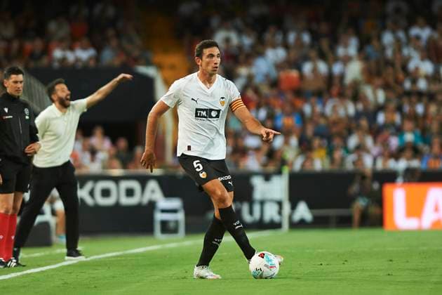 Cesar Tarrega Valencia CF during the LaLiga EA Sports match between Valencia CF and Getafe CF at Estadio de Mestalla on August 29, 2025 in Valencia, Spain Photo by Maria Jose Segovia DeFodi Images