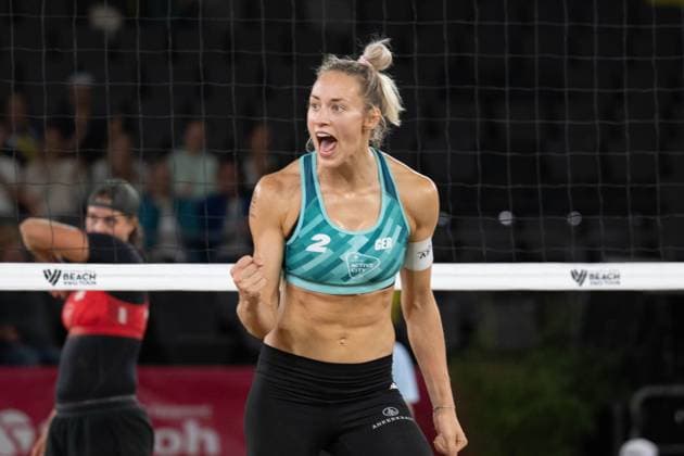 Beach Pro Tour Elite 16 Hamburg, 29 08 2025 Louisa Lippmann Player No 2, GER Beach Pro Tour Elite 16 Hamburg on 29 08 2025 Copyright: xBEAUTIFULxSPORTS PeterxWeberx