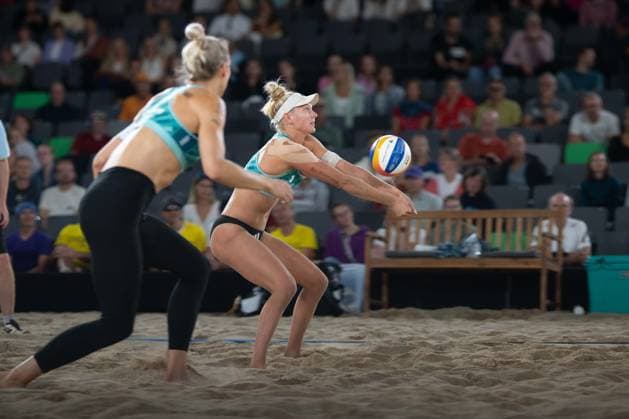 Beach Pro Tour Elite 16 Hamburg, 29 08 2025 Linda Bock Player No 1, GER Beach Pro Tour Elite 16 Hamburg on 29 08 2025 Copyright: xBEAUTIFULxSPORTS PeterxWeberx