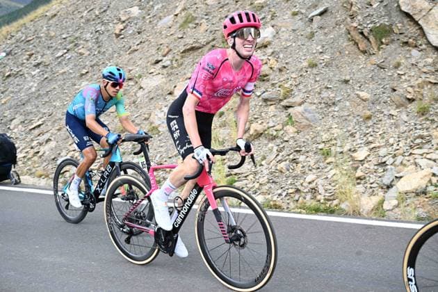29-08-2025 Vuelta A Espana; Tappa 07 Andorra La Vella - Cerler; 2025, Ef Education - Easypost; Quinn, Sean; Cerler; 