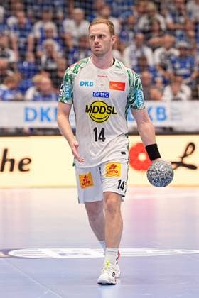 29 08 2025, xydrx, Handball, 1 HBL, TBV Lemgo Lippe SC Magdeburg, PHOENIX Contact Arena Omar Ingi Magnusson SC Magdeburg 14 Nordrhein Westfahlen Germany
