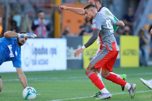 ANTONIO SANABRIA, Cremonese, Serie A, 2025-26, Cremonese vs Sassuolo 3-2, 29-08-2025, Goal, Gol SERIE A 2025-26 CREMONESE-SASSUOLO 3-2