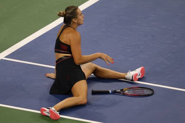 August 29, 2025, New York City, New York, United States: ARYNA SABALENKA during the match against L. Fernandez of Canada in the third round of US Open 2025 at the USTA Billie Jean King National Tennis Center. Queens, New York City. Sabalenka won 6:3, 7:6 New York City United States - ZUMAc278 20250829_zsp_c278_027 Copyright: xMarcinxCholewinskix