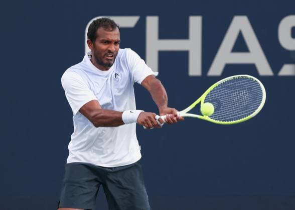 Sriram Balaji, Ritvik Bollipalli IND , Men s Doubles, Men s Doubles, US Open Championships 2023, USTA Billie Jean King National Tennis Center, Flushing Meadows, New York, USA Copyright: xJuergenxHasenkopfx