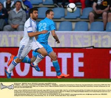 Football, EURO 2012, Test match, Greece - Slovenia