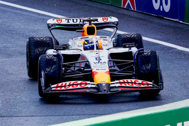 Isack Hadjar of France and Visa Cash App Racing Bulls during the Free Practice of the Formula 1 Heineken Dutch Grand Prix 2025 on Day 2 at Circuit Zandvoort on August 30, 2025 in Zandvoort, Netherlands Photo by Marcel ter Bals DeFodi Images
