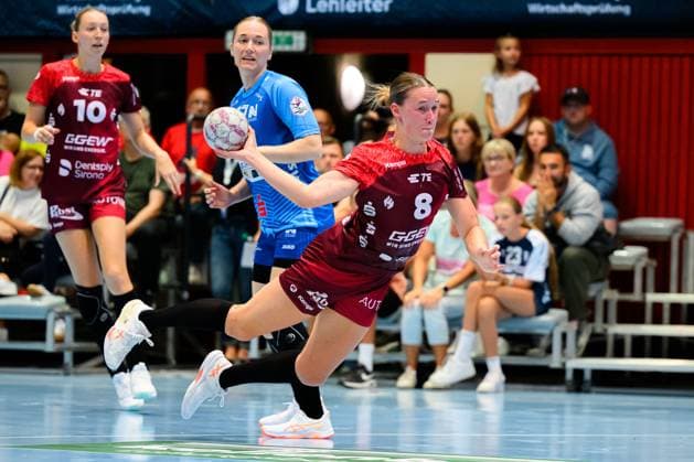 Handball Bundesliga Women, Sport Union Neckarsulm HSG Bensheim Auerbach Lena Degenhardt HSG Bensheim Neckarsulm Ballei Baden Württemberg Germany