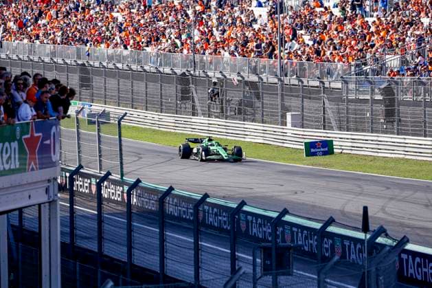Nico Hülkenberg of Germany and Stake F1 Team Kick Sauber during the Free Practice of the Formula 1 Heineken Dutch Grand Prix 2025 on Day 2 at Circuit Zandvoort on August 30, 2025 in Zandvoort, Netherlands Photo by Marcel ter Bals DeFodi Images