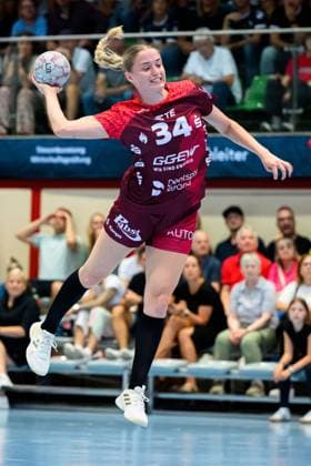 Handball Bundesliga Women, Sport Union Neckarsulm HSG Bensheim Auerbach Mia Ziercke Bensheim Neckarsulm Ballei Baden Württemberg Germany