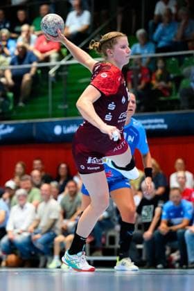 Handball Bundesliga Women, Sport Union Neckarsulm HSG Bensheim Auerbach Nina Engel HSG Bensheim Neckarsulm Ballei Baden Württemberg Germany