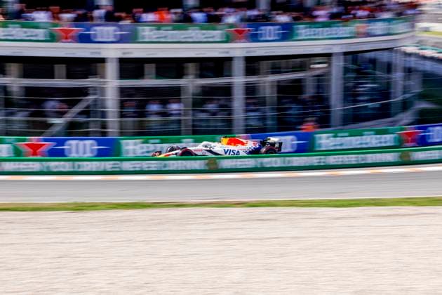 Isack Hadjar of France and Visa Cash App Racing Bulls during the Free Practice of the Formula 1 Heineken Dutch Grand Prix 2025 on Day 2 at Circuit Zandvoort on August 30, 2025 in Zandvoort, Netherlands Photo by Marcel ter Bals DeFodi Images