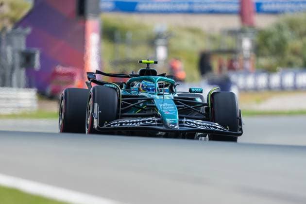 2025-08-30 F1 - Heineken Dutch GP - Third Practice Session ZANDVOORT, NETHERLANDS - AUGUST 30: Fernando Alonso of Aston Martin competing in the Third Practice Session during F1 - Heineken Dutch GP on August 30, 2025 in Zandvoort, Netherlands. Zandvoort Netherlands Content not available for redistribution in The Netherlands directly or indirectly through any third parties. Copyright: xAndrexWeeningx