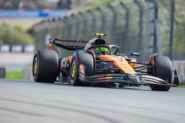 2025-08-30 F1 - Heineken Dutch GP - Third Practice Session ZANDVOORT, NETHERLANDS - AUGUST 30: Lando Norris of McLaren competing in the Third Practice Session during F1 - Heineken Dutch GP on August 30, 2025 in Zandvoort, Netherlands. Zandvoort Netherlands Content not available for redistribution in The Netherlands directly or indirectly through any third parties. Copyright: xAndrexWeeningx
