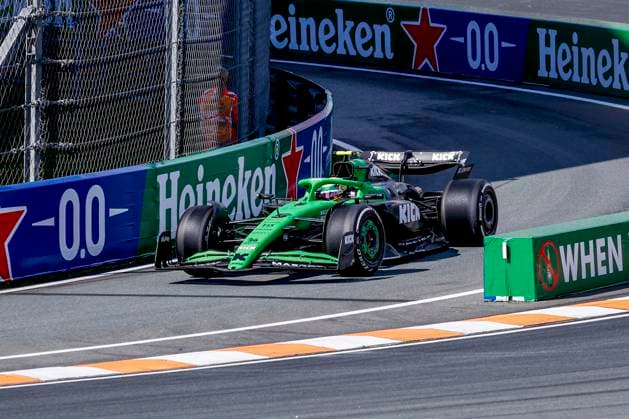 Gabriel Bortoleto of Brazil and Stake F1 Team Kick Sauber during the Free Practice of the Formula 1 Heineken Dutch Grand Prix 2025 on Day 2 at Circuit Zandvoort on August 30, 2025 in Zandvoort, Netherlands Photo by Marcel ter Bals DeFodi Images