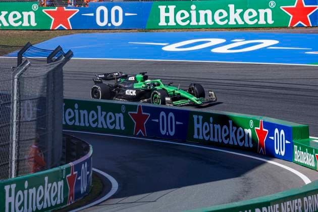 Nico Hülkenberg of Germany and Stake F1 Team Kick Sauber during the Free Practice of the Formula 1 Heineken Dutch Grand Prix 2025 on Day 2 at Circuit Zandvoort on August 30, 2025 in Zandvoort, Netherlands Photo by Marcel ter Bals DeFodi Images