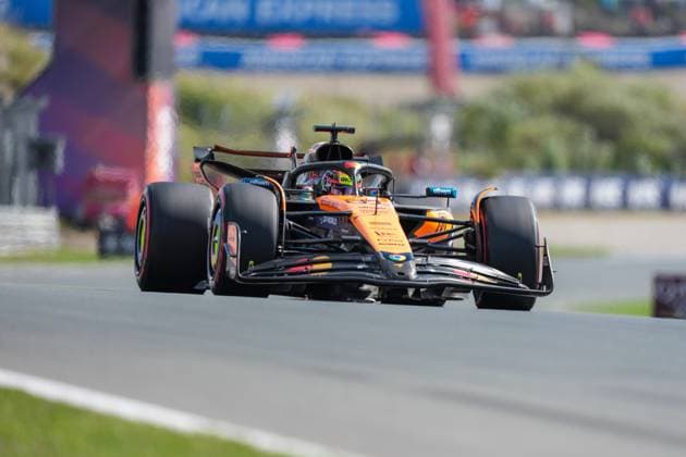 2025-08-30 F1 - Heineken Dutch GP - Third Practice Session ZANDVOORT, NETHERLANDS - AUGUST 30: Oscar Piastri of McLaren competing in the Third Practice Session during F1 - Heineken Dutch GP on August 30, 2025 in Zandvoort, Netherlands. Zandvoort Netherlands Content not available for redistribution in The Netherlands directly or indirectly through any third parties. Copyright: xAndrexWeeningx