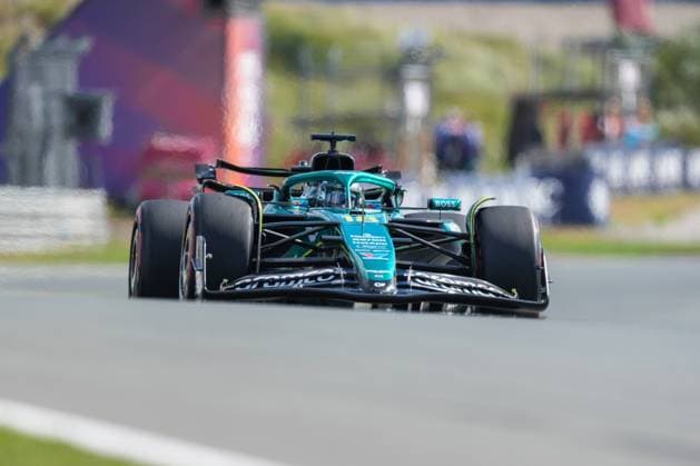 2025-08-30 F1 - Heineken Dutch GP - Third Practice Session ZANDVOORT, NETHERLANDS - AUGUST 30: Lance Stroll of Aston Martin competing in the Third Practice Session during F1 - Heineken Dutch GP on August 30, 2025 in Zandvoort, Netherlands. Zandvoort Netherlands Content not available for redistribution in The Netherlands directly or indirectly through any third parties. Copyright: xAndrexWeeningx