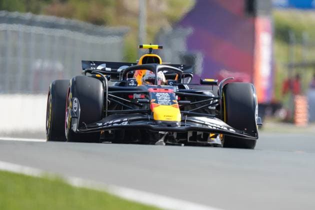 2025-08-30 F1 - Heineken Dutch GP - Third Practice Session ZANDVOORT, NETHERLANDS - AUGUST 30: Yuki Tsunoda of Red Bull Racing competing in the Third Practice Session during F1 - Heineken Dutch GP on August 30, 2025 in Zandvoort, Netherlands. Zandvoort Netherlands Content not available for redistribution in The Netherlands directly or indirectly through any third parties. Copyright: xAndrexWeeningx