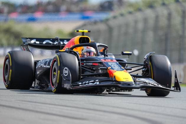 2025-08-30 F1 - Heineken Dutch GP - Third Practice Session ZANDVOORT, NETHERLANDS - AUGUST 30: Yuki Tsunoda of Red Bull Racing competing in the Third Practice Session during F1 - Heineken Dutch GP on August 30, 2025 in Zandvoort, Netherlands. Zandvoort Netherlands Content not available for redistribution in The Netherlands directly or indirectly through any third parties. Copyright: xAndrexWeeningx