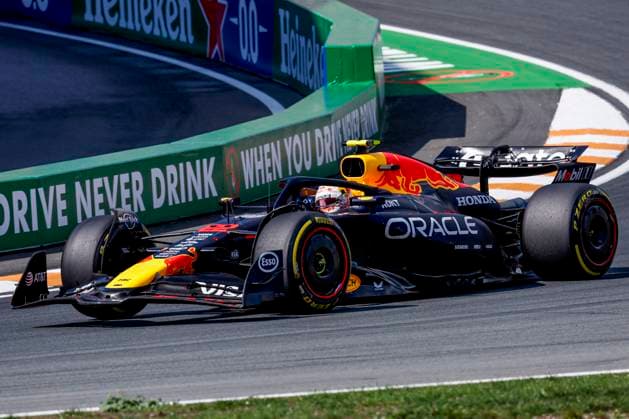 Yuki Tsunoda of Japan and Oracle Red Bull Racing during the Free Practice of the Formula 1 Heineken Dutch Grand Prix 2025 on Day 2 at Circuit Zandvoort on August 30, 2025 in Zandvoort, Netherlands Photo by Marcel ter Bals DeFodi Images