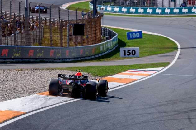 Yuki Tsunoda of Japan and Oracle Red Bull Racing during the Free Practice of the Formula 1 Heineken Dutch Grand Prix 2025 on Day 2 at Circuit Zandvoort on August 30, 2025 in Zandvoort, Netherlands Photo by Marcel ter Bals DeFodi Images