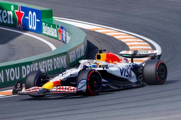 Isack Hadjar of France and Visa Cash App Racing Bulls during the Free Practice of the Formula 1 Heineken Dutch Grand Prix 2025 on Day 2 at Circuit Zandvoort on August 30, 2025 in Zandvoort, Netherlands Photo by Marcel ter Bals DeFodi Images