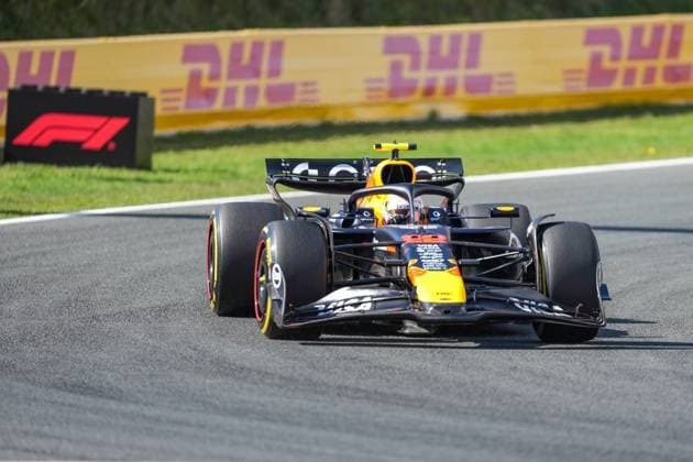 2025-08-30 F1 - Heineken Dutch GP - Third Practice Session ZANDVOORT, NETHERLANDS - AUGUST 30: Yuki Tsunoda of Red Bull Racing competing in the Third Practice Session during F1 - Heineken Dutch GP on August 30, 2025 in Zandvoort, Netherlands. Zandvoort Netherlands Content not available for redistribution in The Netherlands directly or indirectly through any third parties. Copyright: xAndrexWeeningx