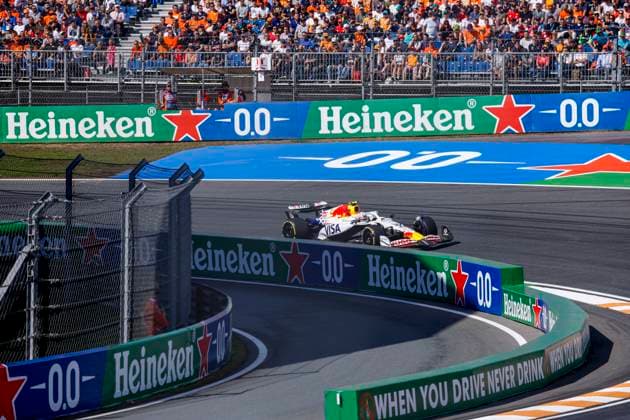 Liam Lawson of New Zealand and Visa Cash App Racing Bulls during the Free Practice of the Formula 1 Heineken Dutch Grand Prix 2025 on Day 2 at Circuit Zandvoort on August 30, 2025 in Zandvoort, Netherlands Photo by Marcel ter Bals DeFodi Images