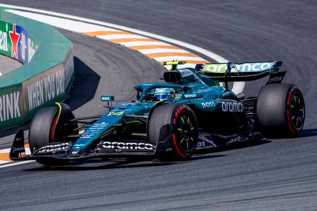 Fernando Alonso of Spain and Aston Martin F1 Team during the Free Practice of the Formula 1 Heineken Dutch Grand Prix 2025 on Day 2 at Circuit Zandvoort on August 30, 2025 in Zandvoort, Netherlands Photo by Marcel ter Bals DeFodi Images