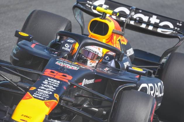 2025-08-30 F1 - Heineken Dutch GP - Third Practice Session ZANDVOORT, NETHERLANDS - AUGUST 30: Yuki Tsunoda of Red Bull Racing competing in the Third Practice Session during F1 - Heineken Dutch GP on August 30, 2025 in Zandvoort, Netherlands. Zandvoort Netherlands Content not available for redistribution in The Netherlands directly or indirectly through any third parties. Copyright: xAndrexWeeningx
