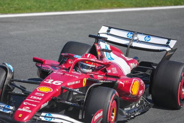 2025-08-30 F1 - Heineken Dutch GP - Third Practice Session ZANDVOORT, NETHERLANDS - AUGUST 30: Charles Leclerc of Ferrari competing in the Third Practice Session during F1 - Heineken Dutch GP on August 30, 2025 in Zandvoort, Netherlands. Zandvoort Netherlands Content not available for redistribution in The Netherlands directly or indirectly through any third parties. Copyright: xAndrexWeeningx