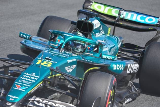 2025-08-30 F1 - Heineken Dutch GP - Third Practice Session ZANDVOORT, NETHERLANDS - AUGUST 30: Lance Stroll of Aston Martin competing in the Third Practice Session during F1 - Heineken Dutch GP on August 30, 2025 in Zandvoort, Netherlands. Zandvoort Netherlands Content not available for redistribution in The Netherlands directly or indirectly through any third parties. Copyright: xAndrexWeeningx