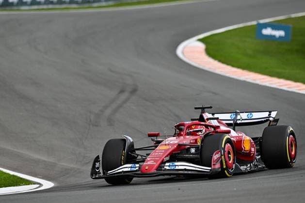 30th August 2025; Circuit Zandvoort, Zandvoort, North Holland, Netherlands; Formula 1 Heineken Dutch Grand Prix 2025 ; Qualification Day; Charles Leclerc (MON) in the SF-25 of Scuderia Ferrari HP during free practice  GodfreyxPitt